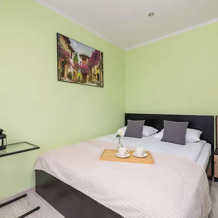 Blue And Family In With Two Bedrooms And Balcony By Renters Apartment *